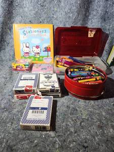 lot 227 image: Hello Kitty Craft Activity Set with Stationery and Melty Beads