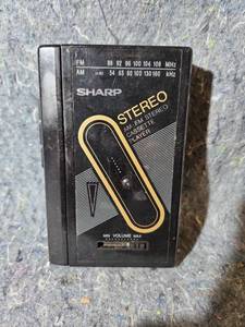lot 254 image: Sharp AMFM Stereo Cassette Player