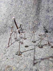 lot 269 image: Kinetic Balancers Sports Figure Desktop Art Sculpture