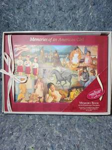 lot 273 image: American Girl Memory Book with Keepsake Pockets