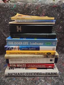 lot 411 image: Spiritual and Religious Book Collection