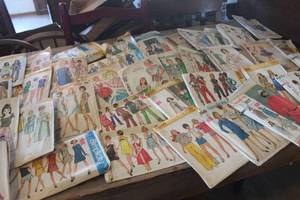 lot 3595 image: Vintage Patterns