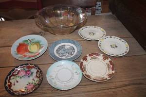 lot 3659 image: Vintage Serving Bowl and More