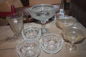 lot 3676 image: Vintage Candy Dish, Crystal Bowls & More
