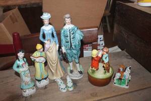 lot 3684 image: Vintage Figurines and More