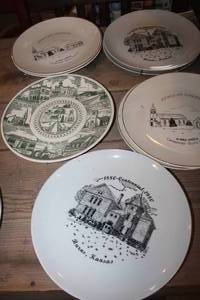 lot 3703 image: Vtg. Church Plates and More