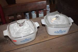 Vtg. Corning Ware Casserole Dishes
