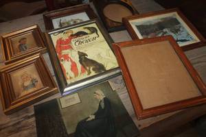 lot 3752 image: Vintage Pictures and Frames