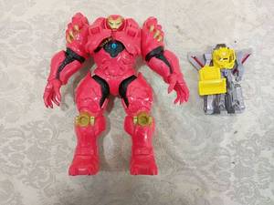 lot 49 image: Transformers Power Up VR Crimson Dragon Action Figure. Items as pictured.