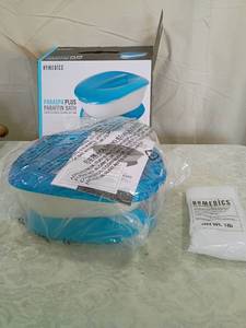 lot 50 image: HoMedics ParaSpa Plus Paraffin Bath System new in box.