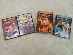 lot 54 image: MacGyver Season 1-2 DVD Collection with Jeff Dunham DVD items as pictured.