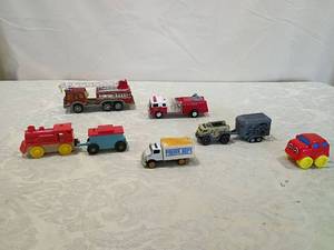 lot 92 image: Mixed Toy Vehicle Collection - Emergency Services Set