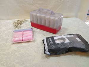 lot 93 image: Hair Styling Bundle - Clairol Hot Rollers & Accessories