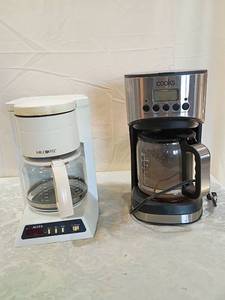 lot 95 image: 12-Cup Coffee Maker Bundle - Mr. Coffee and Cooks Programmable Machines