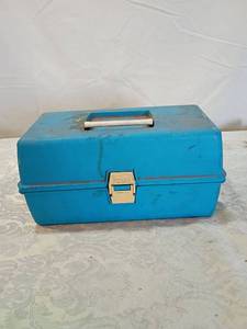 Plano Fishing Tackle Box with Lures and Sinkers
