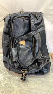 lot 157 image: Shadow Ridge Black Leather Duffle Bag
