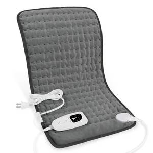 lot 44395 image: Heating Pad, Electric Heating Pads for Back, Neck, Abdomen, Moist Heating Pad for Shoulder, Knee, Arms, Legs, DryMoist Heat & Auto Shut Off, Christmas Gifts for Men and Women, Dark Gray,24x12 Inch - Retail $17