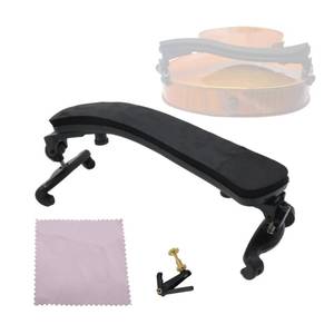 lot 44448 image: Soundspire Violin Shoulder Rest for 14-12 Violins, Collapsible Height Adjustable Feet with Black Tuner, Lightweight Universal Ergonomic Support for Practice & Performance - Retail $6