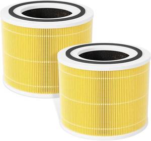 lot 5162 image: Fil-fresh Core 300 Replacement Filter, Compatible with LEVOIT 300 and Core 300S Air Purifier, Ideal for Pet Care, H13 True HEPA Filters and Activated Carbon, Replace Core 300-RF-PA, 2-Pack