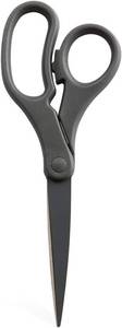 lot 5276 image: JAM PAPER Multi-Purpose Precision Scissors - 8 Inch - Grey - Ergonomic Handle & Stainless Steel Blades - Sold Individually