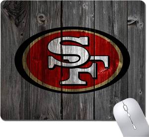 lot 13589 image: Wood Grain Design Sports Mouse Pad, Non-Slip Rubber Base Gaming Mousepad, Desk Accessories - Mouse Pads for Laptop, Office Supplies
