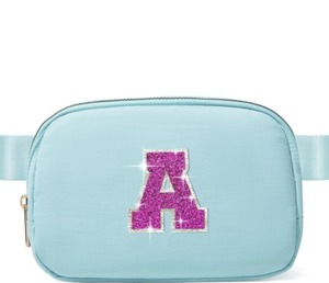 lot 13646 image: Light Blue Fanny Pack - Monogrammed M