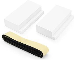 lot 13654 image: U Shaped Air Conditioner Insulation Foam Block for Midea,Window Air Conditioner Side Foam for Midea and Danby Insulation Panels Window Seal Kit (2 PIC)