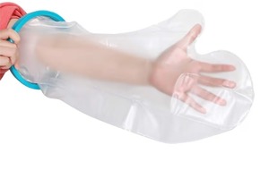 lot 13683 image: FIIL Water Proof Arm Cast Cover for Shower Soft Comfortable Cast Protector for Shower Arm for Broken Surgery Wound and Burns Reusable