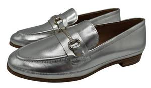 Blondo Waterproof Benita Platinum Metal Slipper Shoe Women Size 8