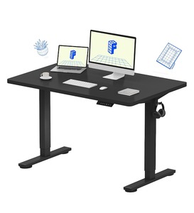 lot 385250 image: Retails for $167 FLEXISPOT EN1 One-Piece Standing Desk with 1-Inch Thick Desktop, 48x30 Electric Height Adjustable Desk for Home Office & Multi-Device Workstations, White
