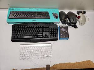 lot 25 image: Logitech MK120 Keyboard and Mouse Bundle