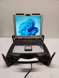 lot 28 image: Panasonic Toughbook CF-31 i5 Windows 11 Rugged Laptop