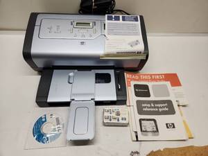 lot 55 image: HP Photosmart Home Digital Photo Studio Printer with Software
