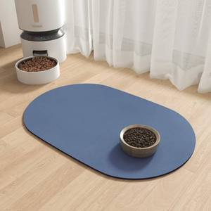 lot 2265 image: Absorbent Dog Food Mat-Dog Cat Mat for Food and Water Bowl, Quick Dry Pet Food Mat, No Stains Pet Feeding Pad, Cat Accessories Pet Supplies Mat for Messy Drinkers