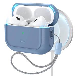 lot 2268 image: ESR for AirPods Pro 2 Case, Compatible with Airpods Pro Case 2nd  1st Generation (202320222019), Compatible with MagSafe, Full Drop Protection Cover with Lanyard, Blue