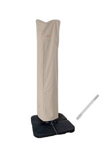 lot 2292 image: Garden Balsam Patio Umbrella Cover for 9ft to 13ft Offset Umbrella, Water Resistant, Curved Cantilever and Straight Pole Parasol Outdoor Umbrellas Cover with Zipper and Rod