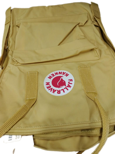 lot 2309 image: Fjallraven Kanken Yellow Backpack