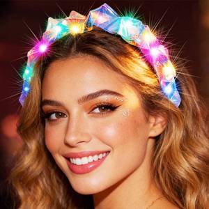 lot 2318 image: BARTOSI Light Up Headbands Glow Headband LED Costume Hair Accessories for Women and Girls