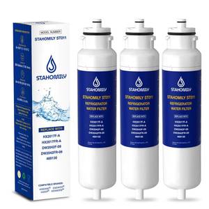 lot 4408 image: HX2017FR-A Water Filter Replacement for Hisense Twist-In Water Filter, Compatible with Hisense HX2017F-A, HRF266N6CSE, HRF266N6CSE1, HRF209N6CSE, HRF254N6DSE, HRF254N6TSE, 3 Pack