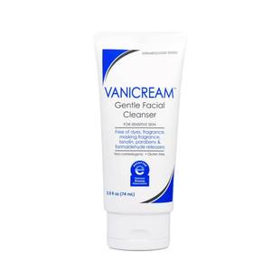 lot 4430 image: Vanicream Gentle Facial Cleaner, 2.5 Fl Oz, Formulated without Common Irritants for Sensitive Skin, Removes Makeup, Dirt & Excess Oils, Non-Comedogenic, pH-Balanced Face Wash