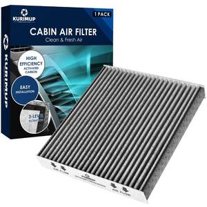 lot 8289 image: KURIMUP Cabin Air Filter Replacement for CP285 CF10285 Toyota Lexus Scion Camry Corolla Tundra Highlander Prius Vehicle Premium Cabin filter with Activated Carbon(1 pack)
