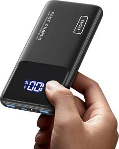 lot 8299 image: INIU Portable Charger, Slimmest Fast Charging 10000mAh USB C inOut Power Bank, 22.5W PD3.0 QC4 Battery Pack, Portable Phone Charger for iPhone 16 15 14 13 12 Pro Samsung S22 S21 Google AirPods iPad