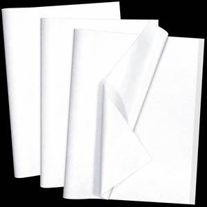 lot 10098 image: 100 Sheets White Tissue Paper Artdly 14 x 20 Inches Recyclable White Wrapping Paper Bulk for Weddings Birthday DIY Project Festival Wrapping Crafts Decor