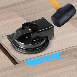 lot 11316 image: Heavy Duty Floor Gap Fixer Tool with 5pcs Nano Adhesive Pad, Ideal for Filling Gaps, Heavy Duty Suction Cup Plank Grabber for Vinyl, Wood, Laminate Floor(No Hammer)