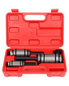 lot 11366 image: SCITOO 3-Pieces Pipe Expander Tool Set 118 to 3-12, Tail Pipe Expander Compatible with Most Vehicles and Trucks