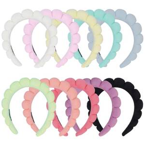 lot 12211 image: RAISEY 10 Pcs Spa Headband Bulk for Women Makeup Headband for Washing Face (Terry Cloth)