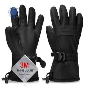 lot 12233 image: Ski Gloves, Warmest Waterproof and Breathable Snow Gloves for Cold Weather, Fits Both Men & Women,for Parent Child Outdoor