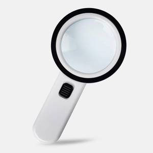 lot 12269 image: Magnifying Glass with Light, 30X Handheld Magnifying Glass, 12 LED Illuminated Lighted Magnifier for Low Vision Seniors Reading, Macular Degeneration, Soldering, Inspection, Coins, Jewelry, Exploring