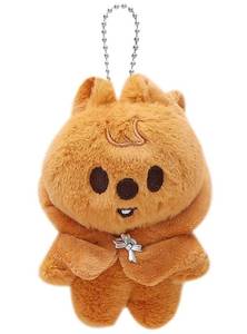 lot 12301 image: Yicool Stays Fans Plush Figures 4 Plush Keychain 3RD Fan Meeting Dolls With Detachable Cloak Han Quokka