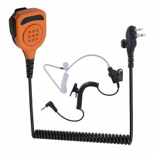 lot 12315 image: WODASEN Waterproof Radio Speaker Mic Walkie Talkie Microphone Handheld Shoulder Lapel Mic for Hytera BD502 BD502i BD552i BD612i PD402i PD482i PD562i PD502 PD502i TC-508 RCA RDR2500 (129, Orange)